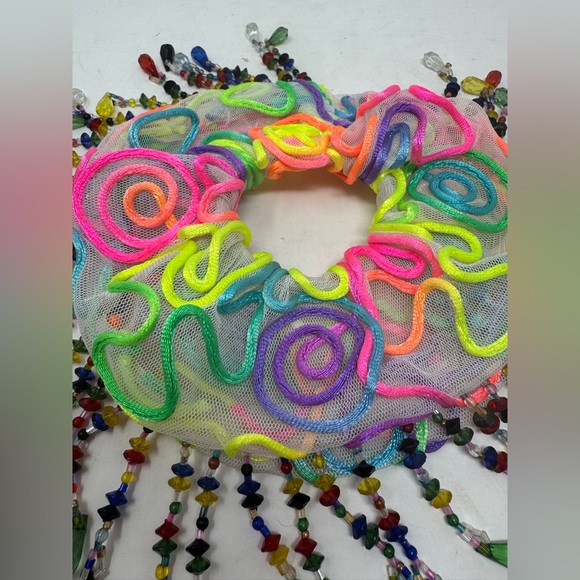 One of a Kind Susan Alexandra Beaded Scrunchie main image 4
